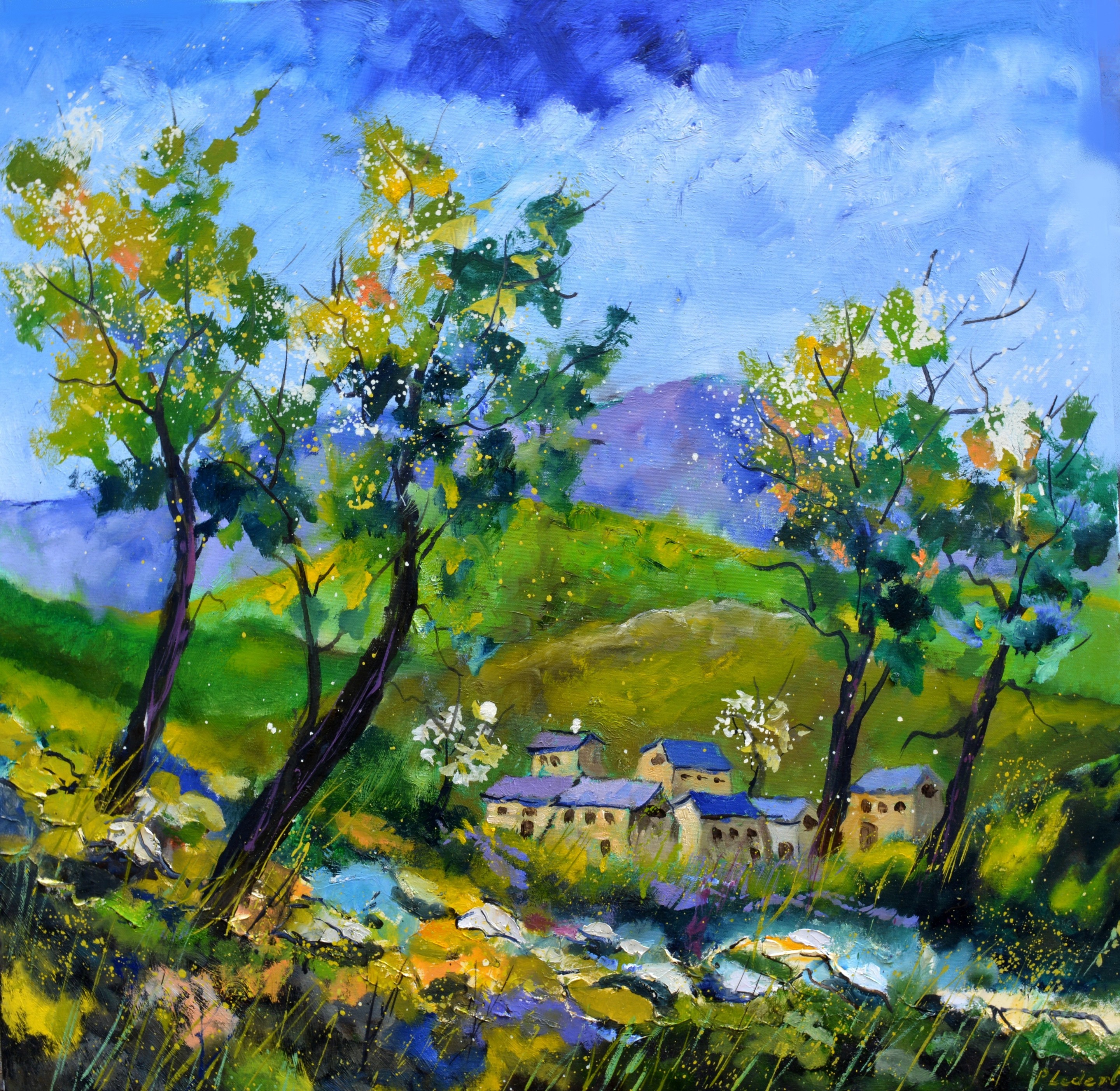 Pol Ledent, Spring in my countryside Pol Ledent, Spring in my countryside