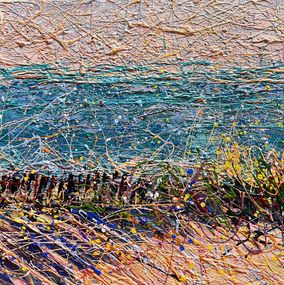 Peinture, The smell of the sea breeze (stretched), Nadine Antoniuk