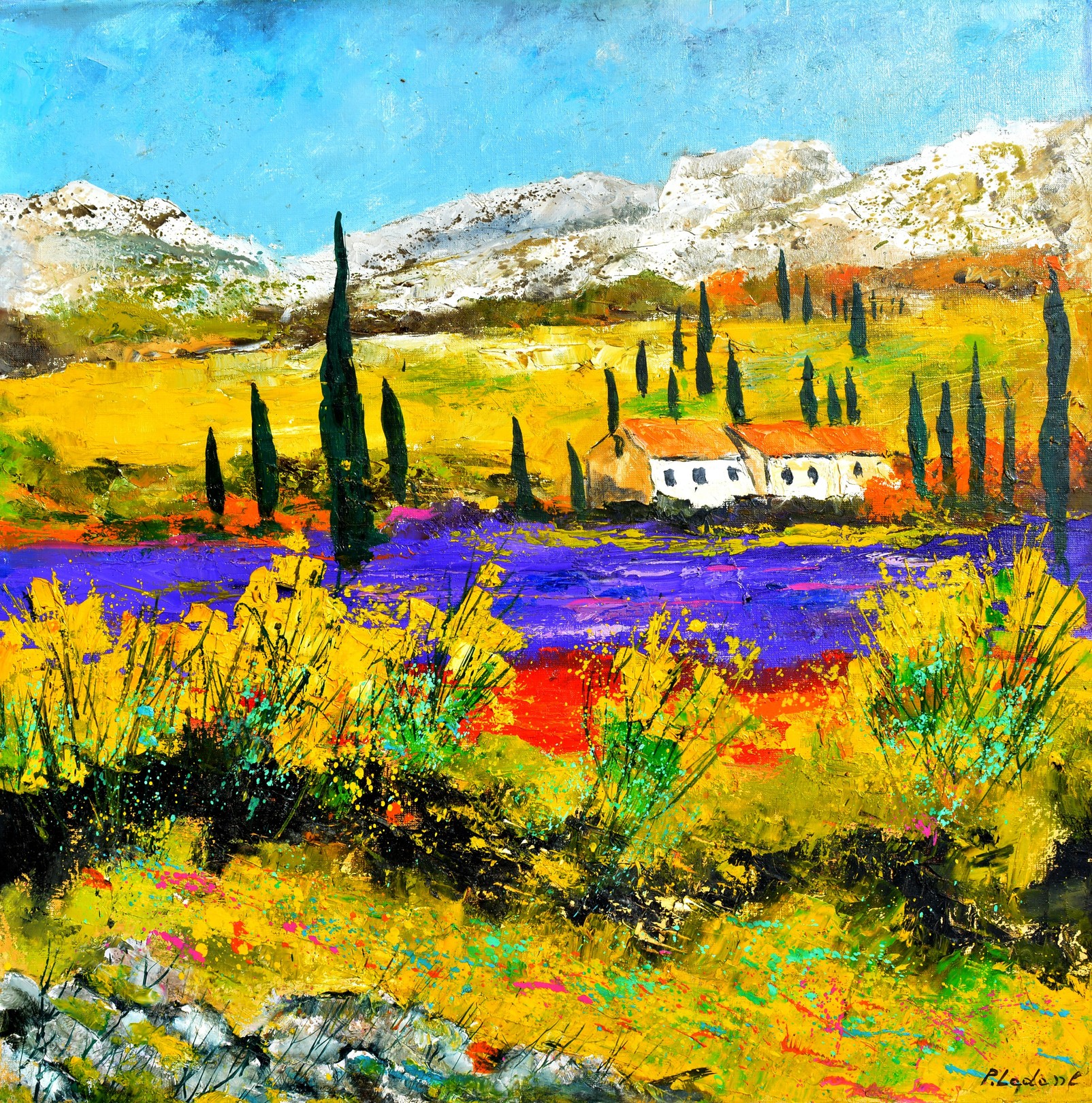 Pol Ledent, Sunny Provence 88 Pol Ledent, Sunny Provence 88