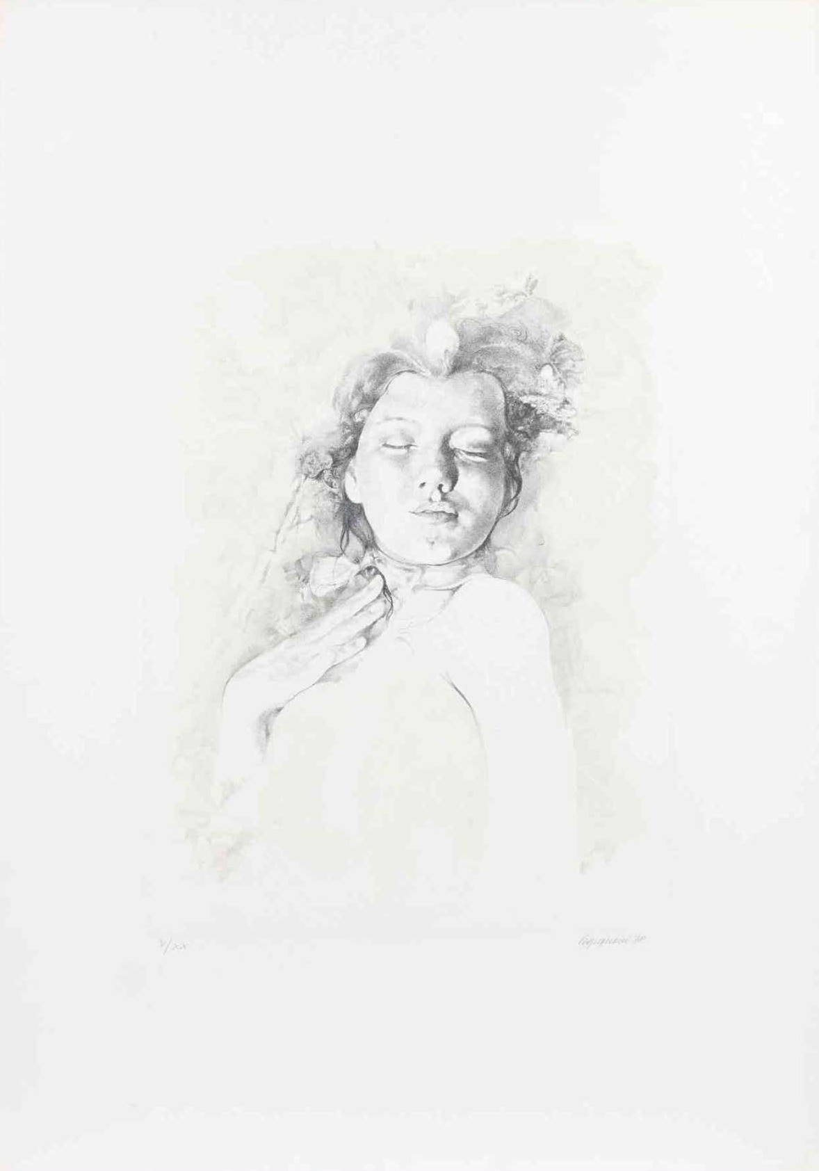 Renzo Vespignani, Sleeping Girl Renzo Vespignani, Sleeping Girl