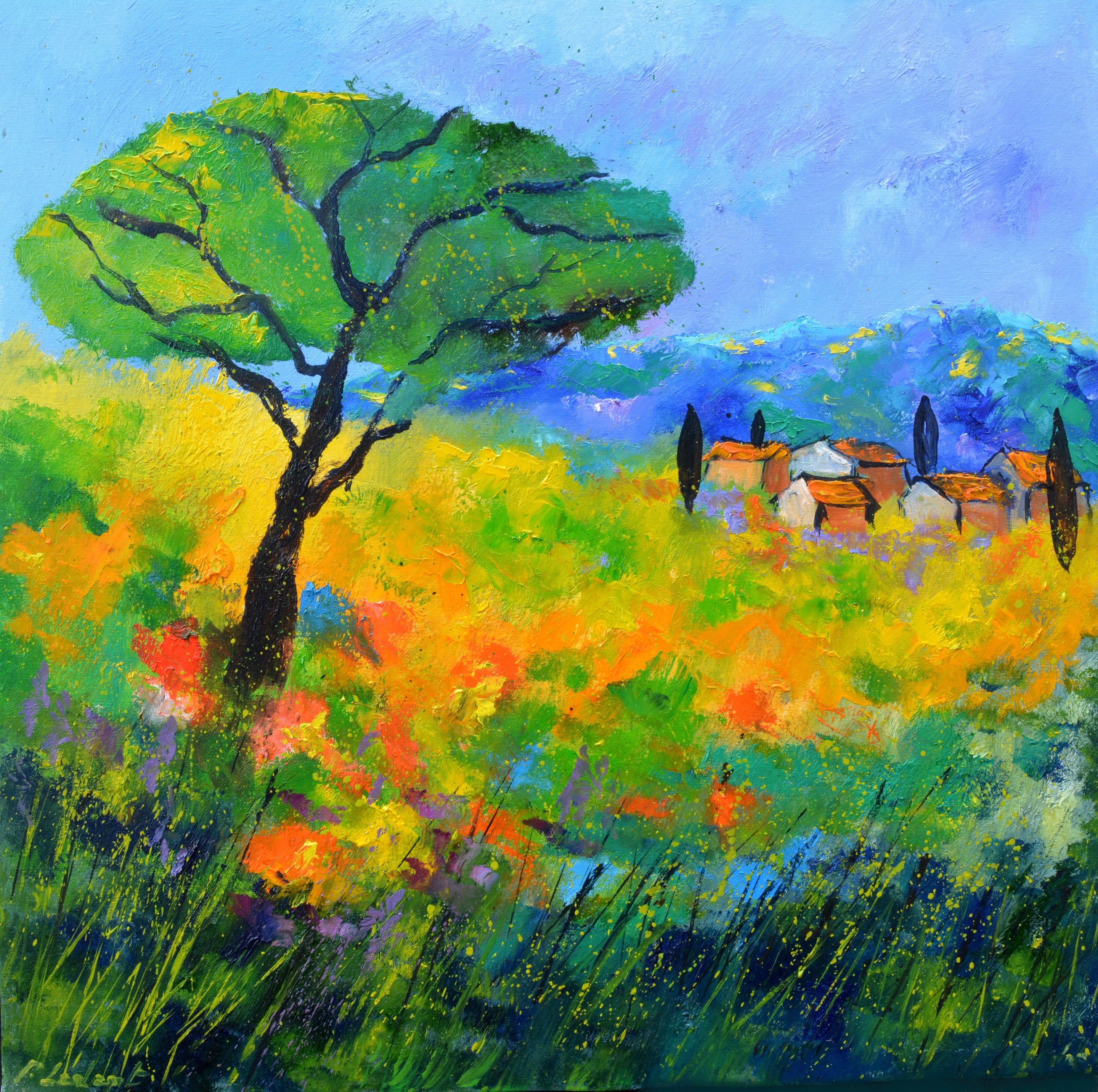 Pol Ledent, Summer in Tuscany Pol Ledent, Summer in Tuscany