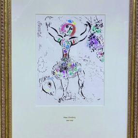 Print, La jongleuse, Marc Chagall