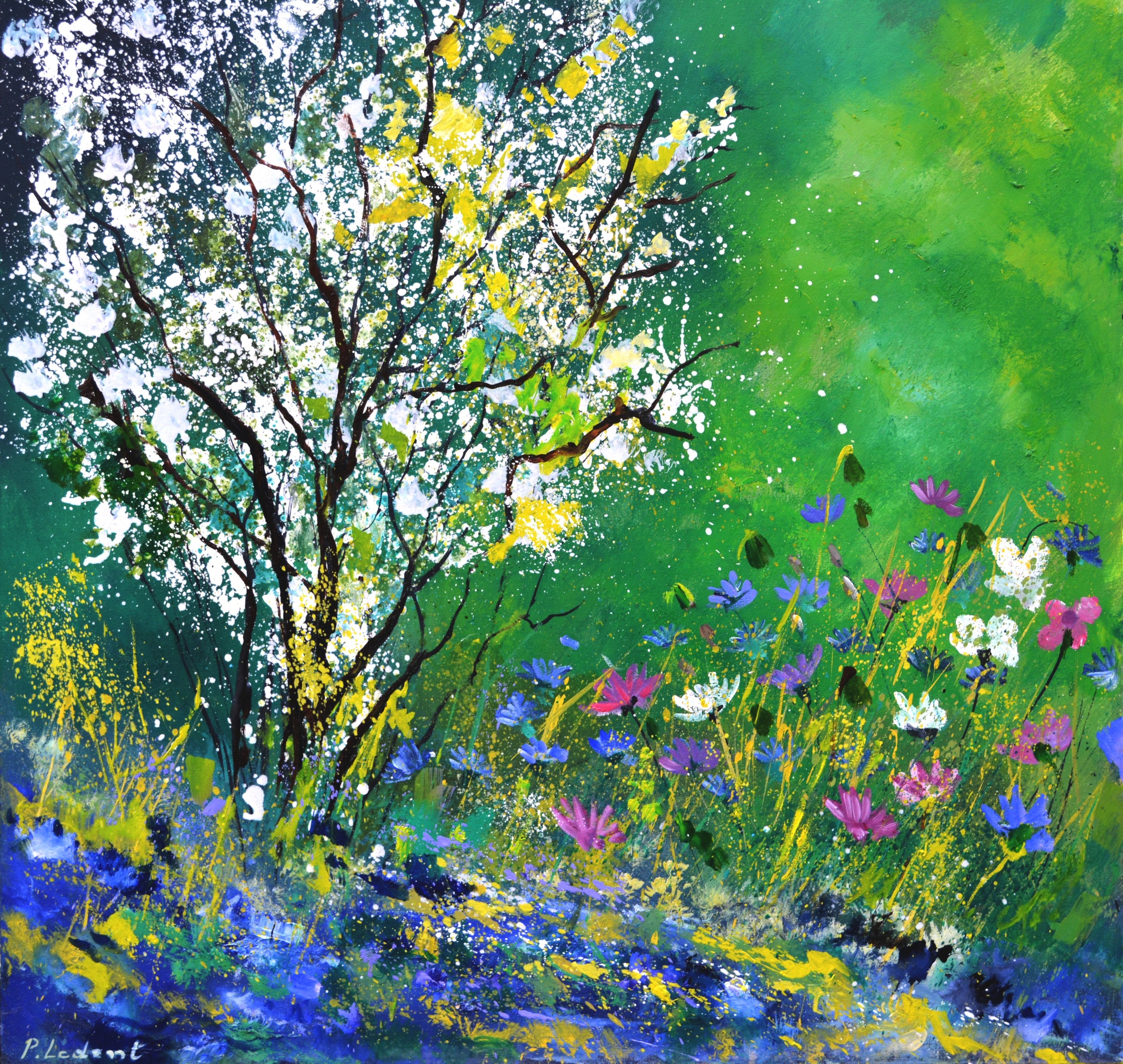 Pol Ledent, Spring in my garden Pol Ledent, Spring in my garden