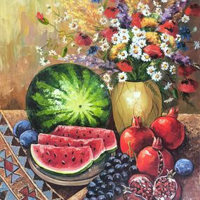 Peinture, Floral and Fruit Fiesta, Karine Harutyunyan