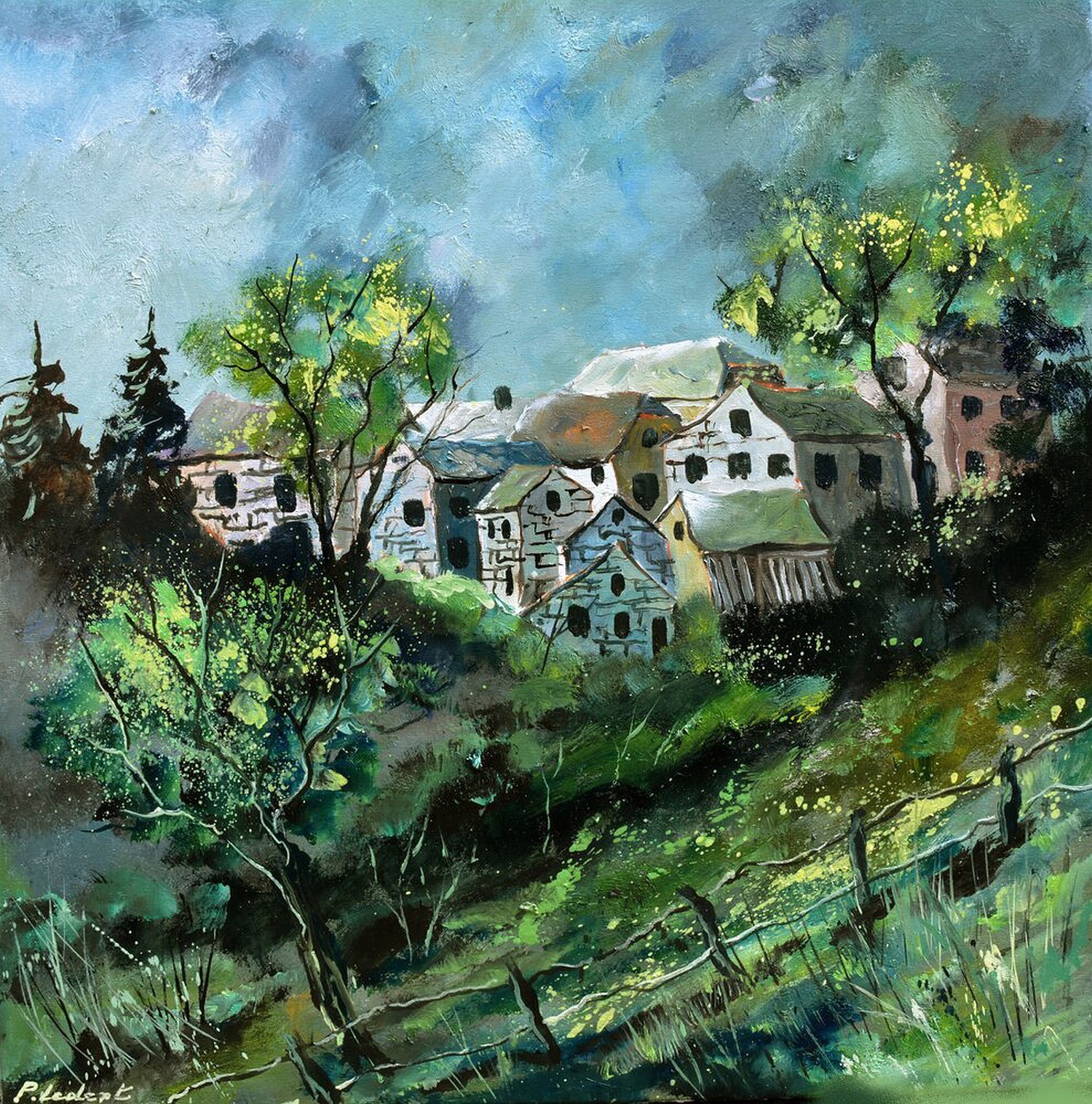Pol Ledent, Old village Pol Ledent, Old village