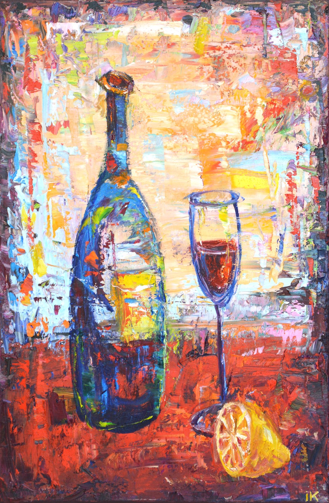 Iryna Kastsova, Still life with lemon Iryna Kastsova, Still life with lemon