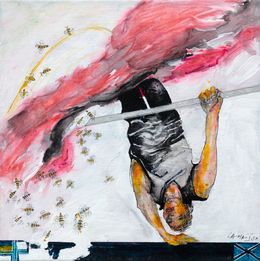 Gemälde, Les abeilles grises - Roman d'Andreï Kourkov, Danielle Lamaison