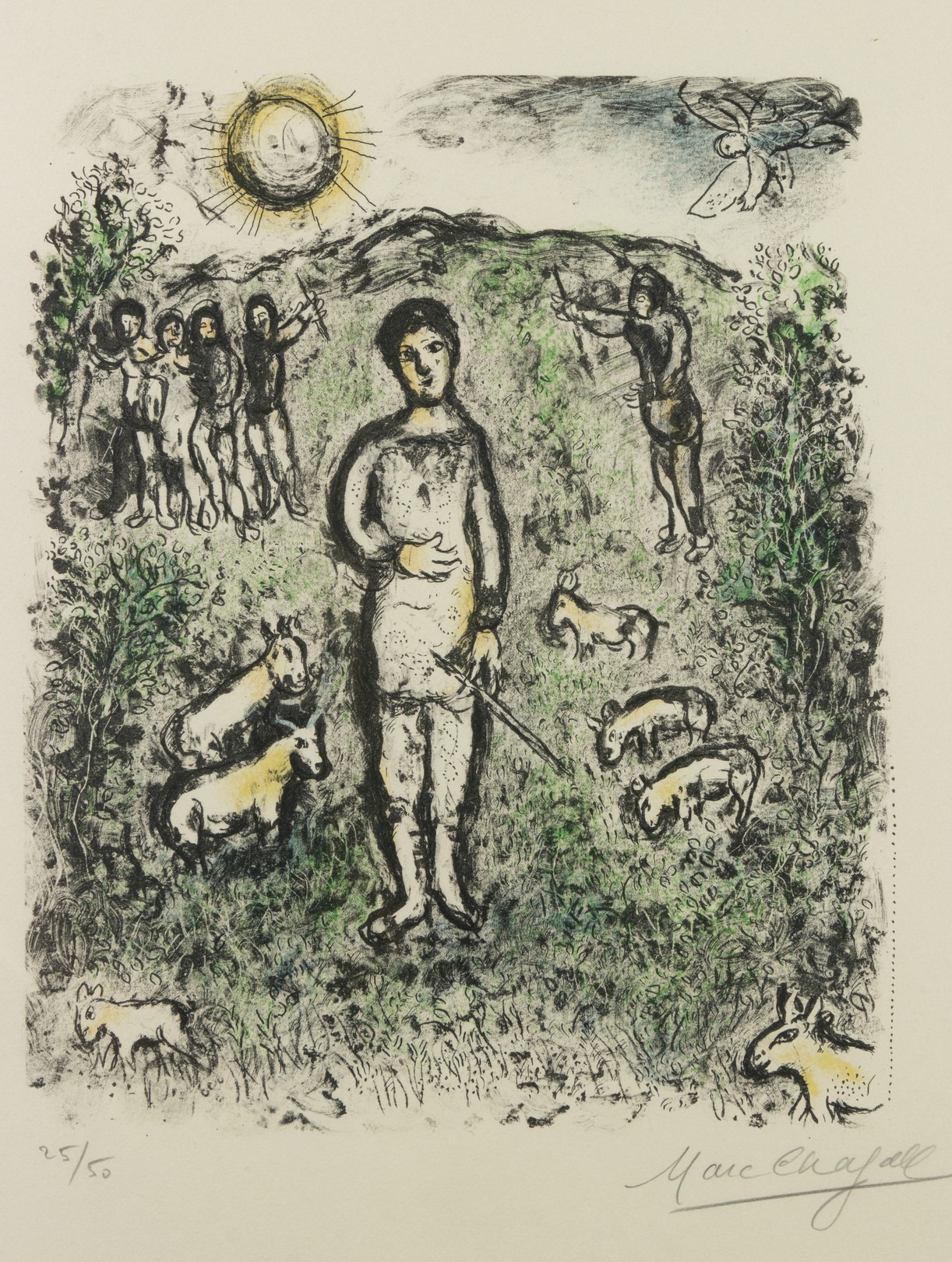 Marc Chagall, Joseph and his Brothers Marc Chagall, Joseph and his Brothers