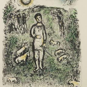 Print, Joseph and his Brothers, Marc Chagall