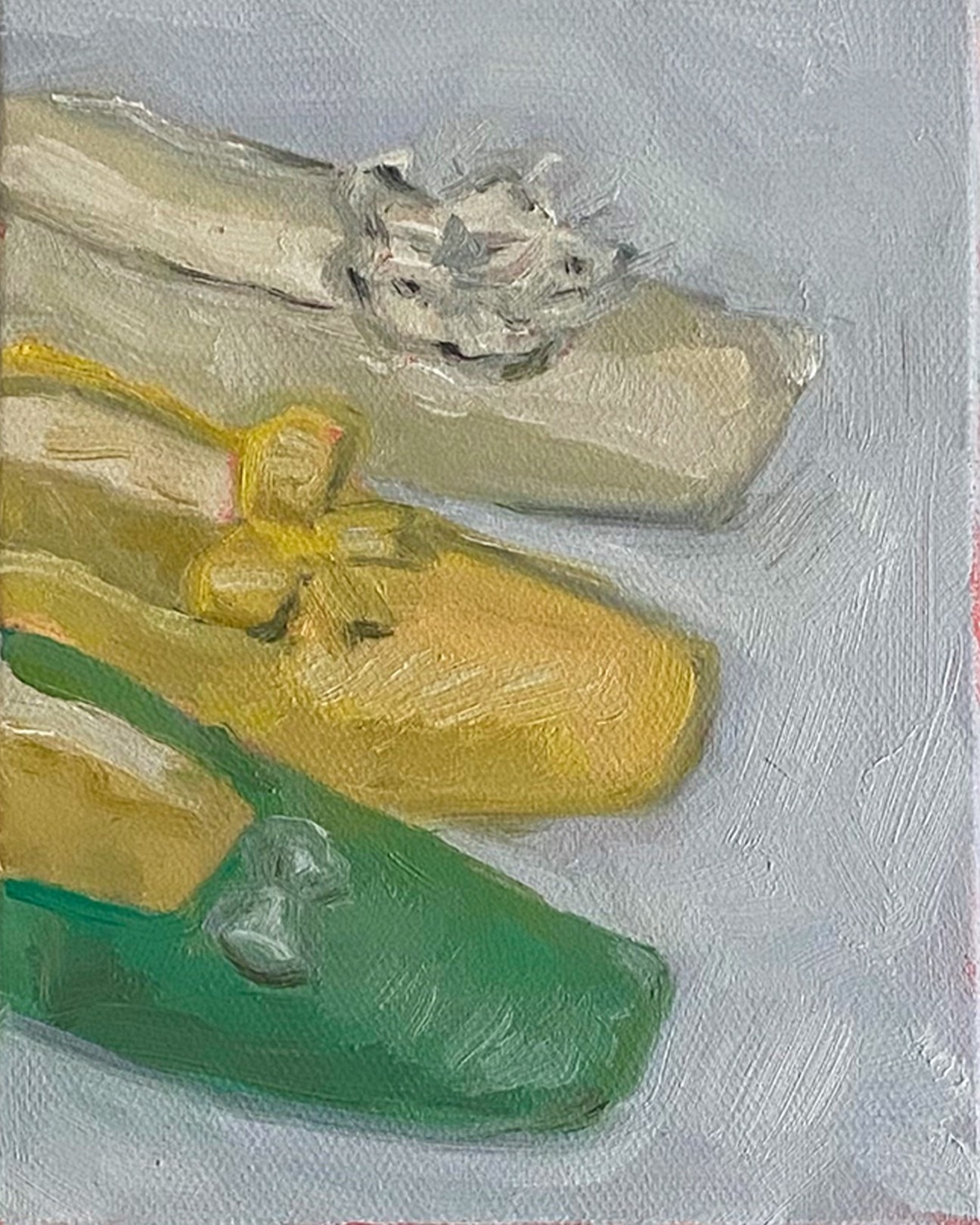 Magalie Pouillard, Silk Shoes Magalie Pouillard, Silk Shoes