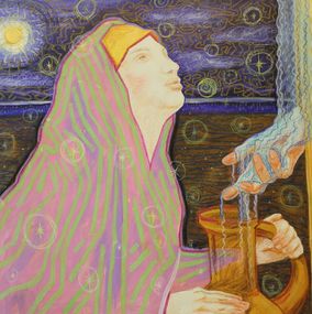 Pintura, Samaritan woman, Viacheslav Kaidash