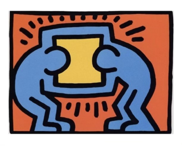 Keith Haring, Pop Shop VI (B) Keith Haring, Pop Shop VI (B)