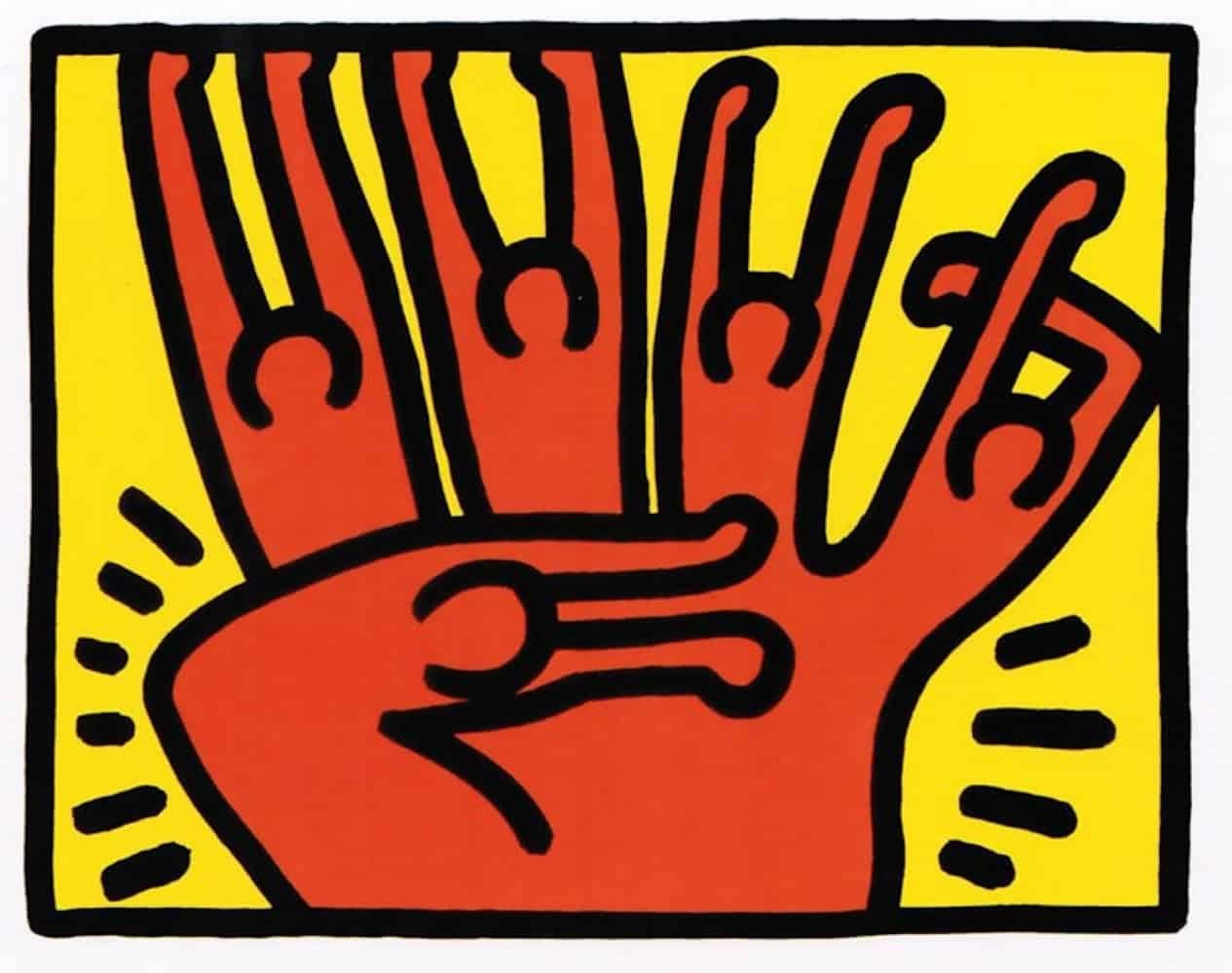 Keith Haring, Pop Shop VI (3) Keith Haring, Pop Shop VI (3)