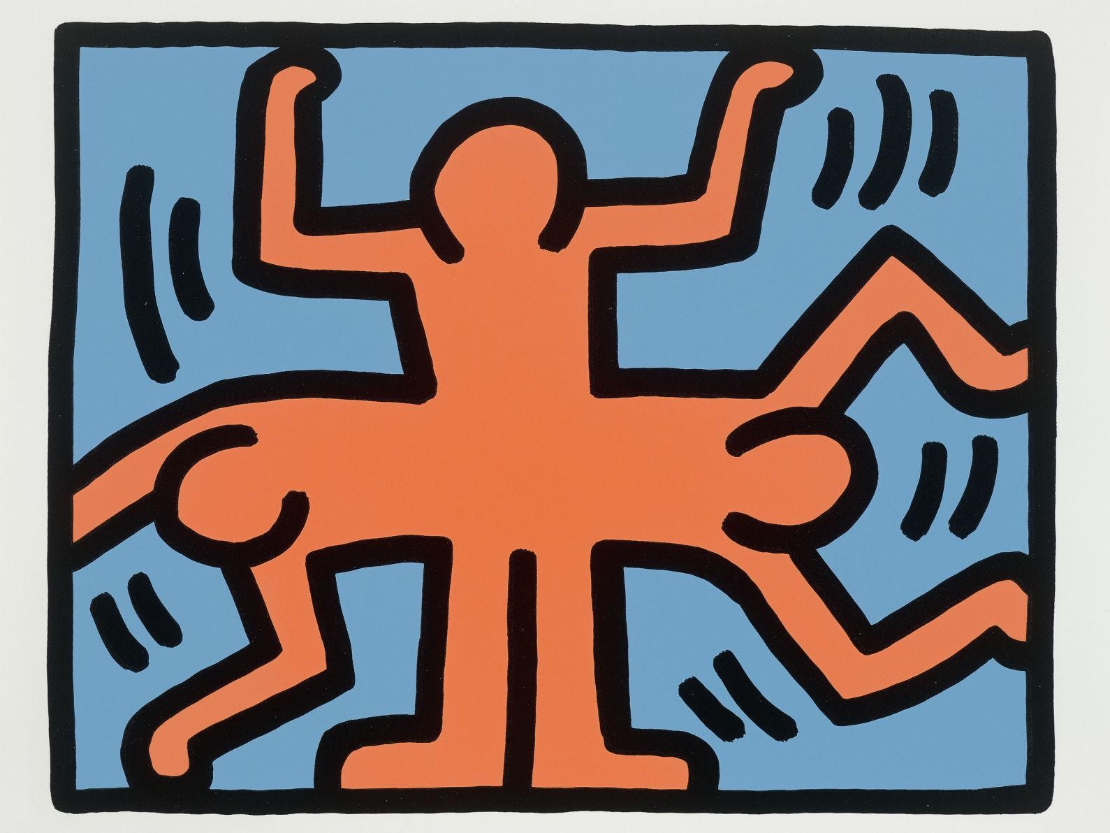 Keith Haring, Pop Shop VI (D) Keith Haring, Pop Shop VI (D)