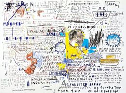Print, 50 Cent Piece, Jean-Michel Basquiat
