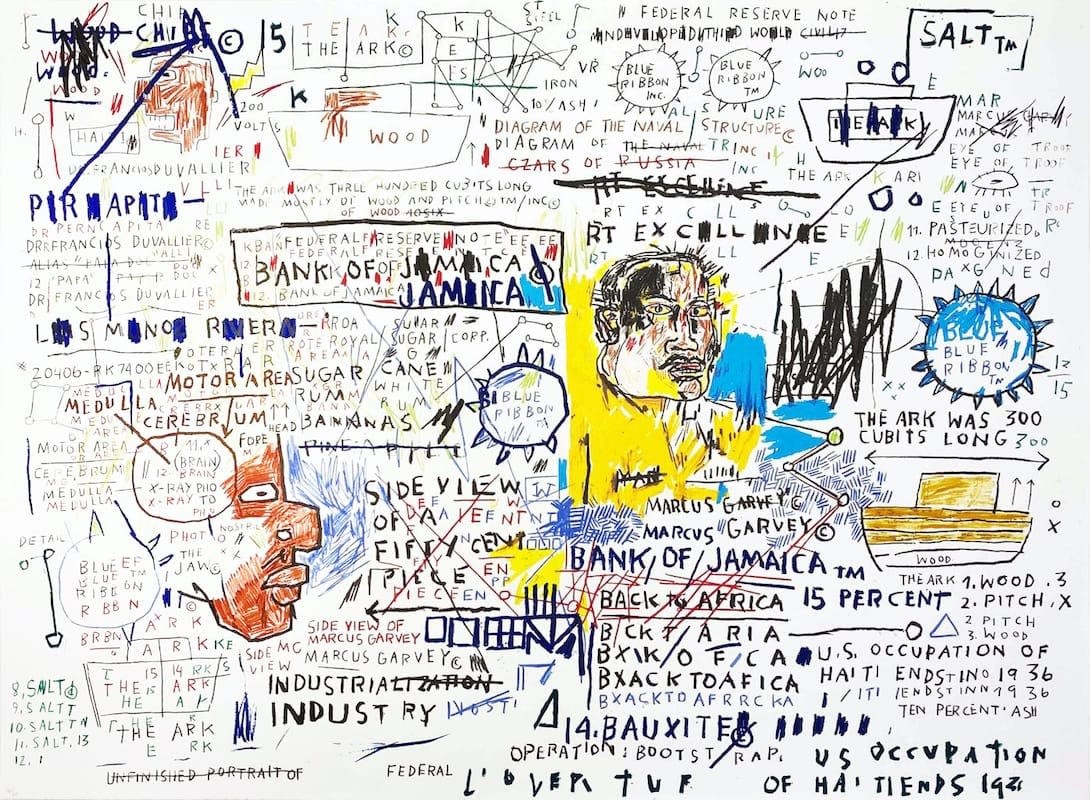 Jean-Michel Basquiat, 50 Cent Piece Jean-Michel Basquiat, 50 Cent Piece
