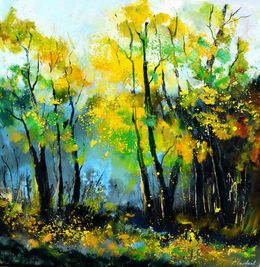 Painting, Waiting for Oberon to come, Pol Ledent