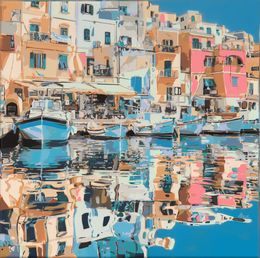 Gemälde, Mirror of vibrance, Marco Barberio