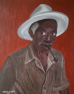 Gemälde, Ganja Man, Hammed Olayanju