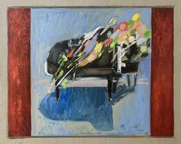 Painting, Piano Serenade, Arman Hayrapetyan