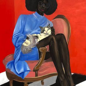 Gemälde, The Lady is Mine, Samson Adetunji