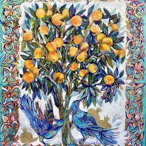 Painting, The Citrus Tree, Delyafruz Bagirova