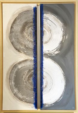 Painting, Yin & Yang, Isabelle Hamard