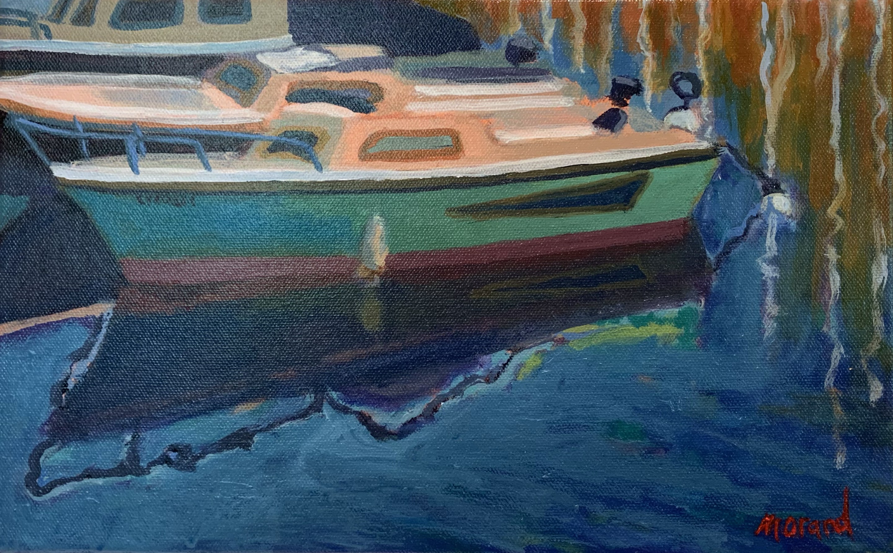 Nathalie Morand, Bateau vert Nathalie Morand, Bateau vert
