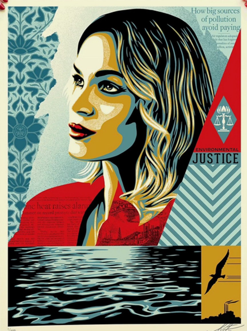 Shepard Fairey (Obey), Environmental Justice Shepard Fairey (Obey), Environmental Justice