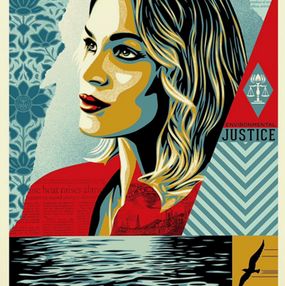 Print, Environmental Justice, Shepard Fairey (Obey)