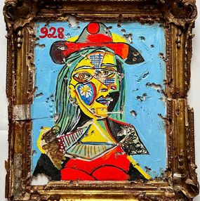 Pintura, Woman with a hat, Joris Ghilini