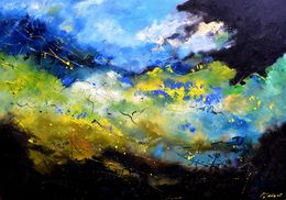 Painting, The ride of the Valkyries, Pol Ledent