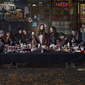 Photography, Last Supper - Gods of Suburbia - Size S, Dina Goldstein