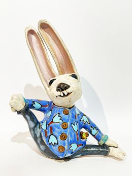 Escultura, The Playful Rabbit, Viktor Zuk