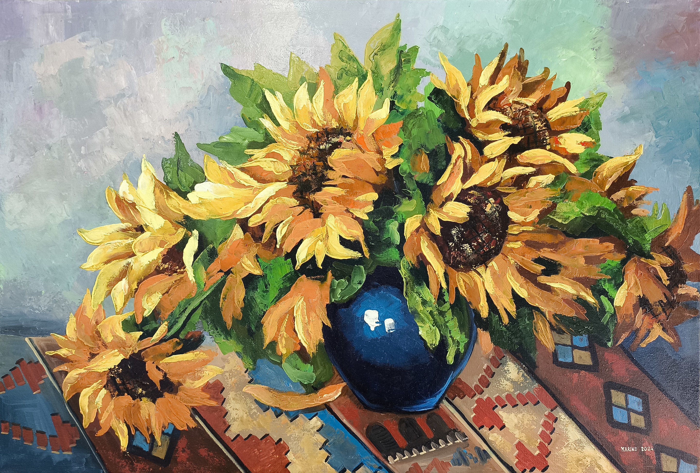 Karine Harutyunyan, Sunshine in a Vase Karine Harutyunyan, Sunshine in a Vase