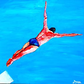 Painting, Free Jump, Jovan SRIJEMAC