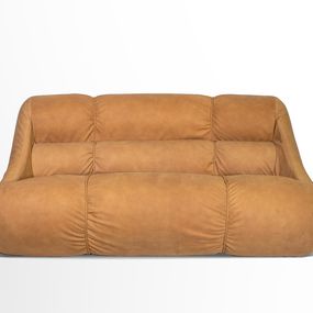Design, Vintage Ciuingam Leather Sofa, Jonathan De Pas