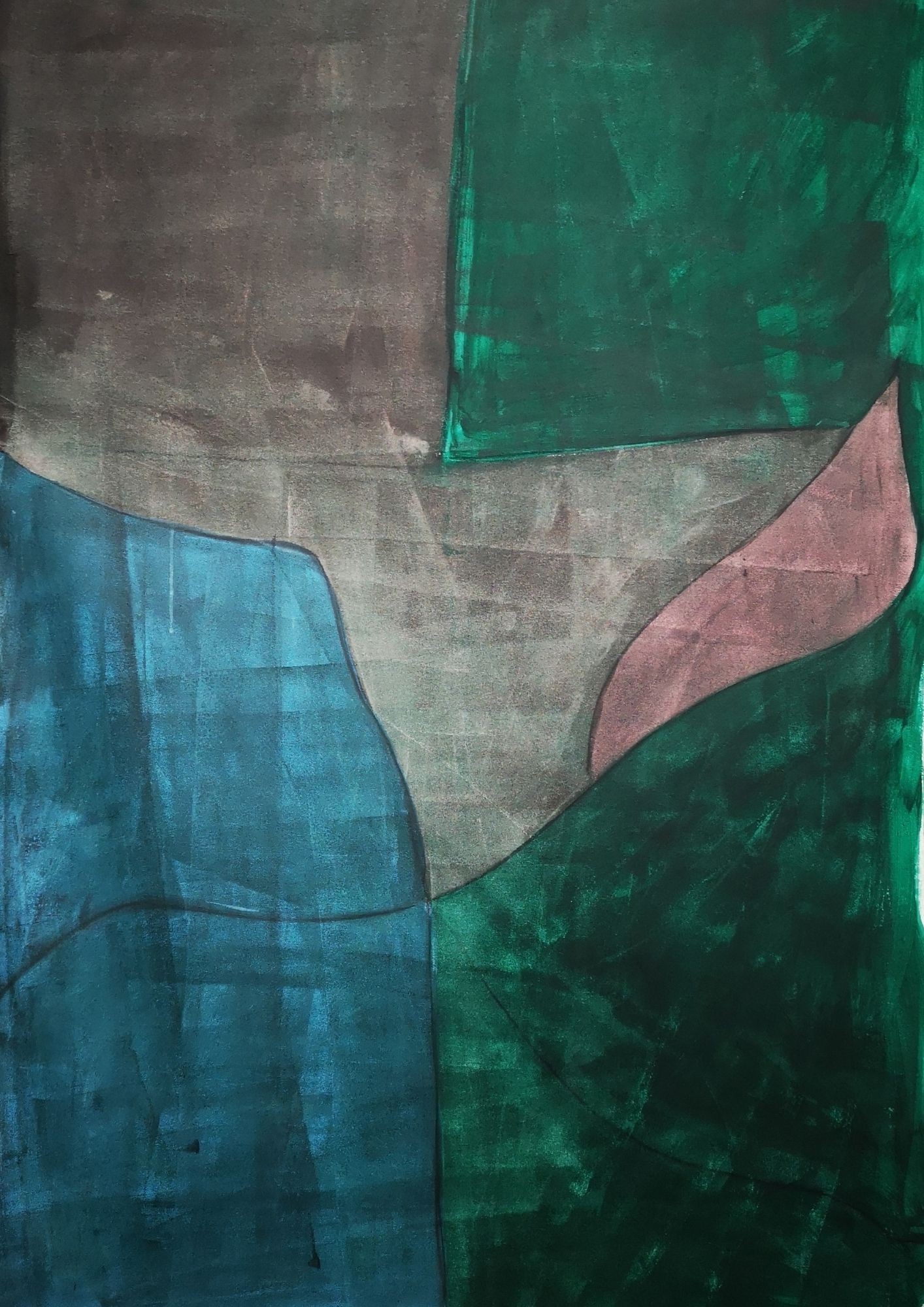 Alice Maier, Abstraction géometrique n°2 Alice Maier, Abstraction géometrique n°2