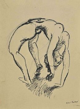 Dibujo, Nude, Robert Fontene