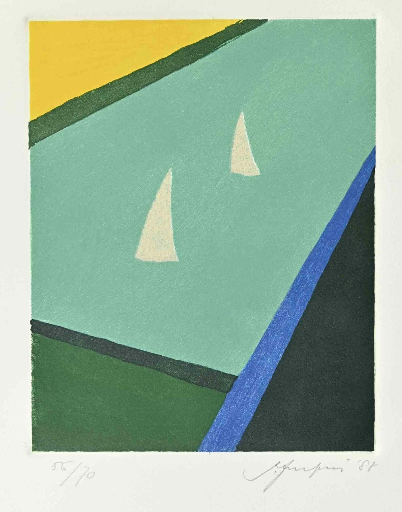 Amintore Fanfani, Abstract Composition Amintore Fanfani, Abstract Composition