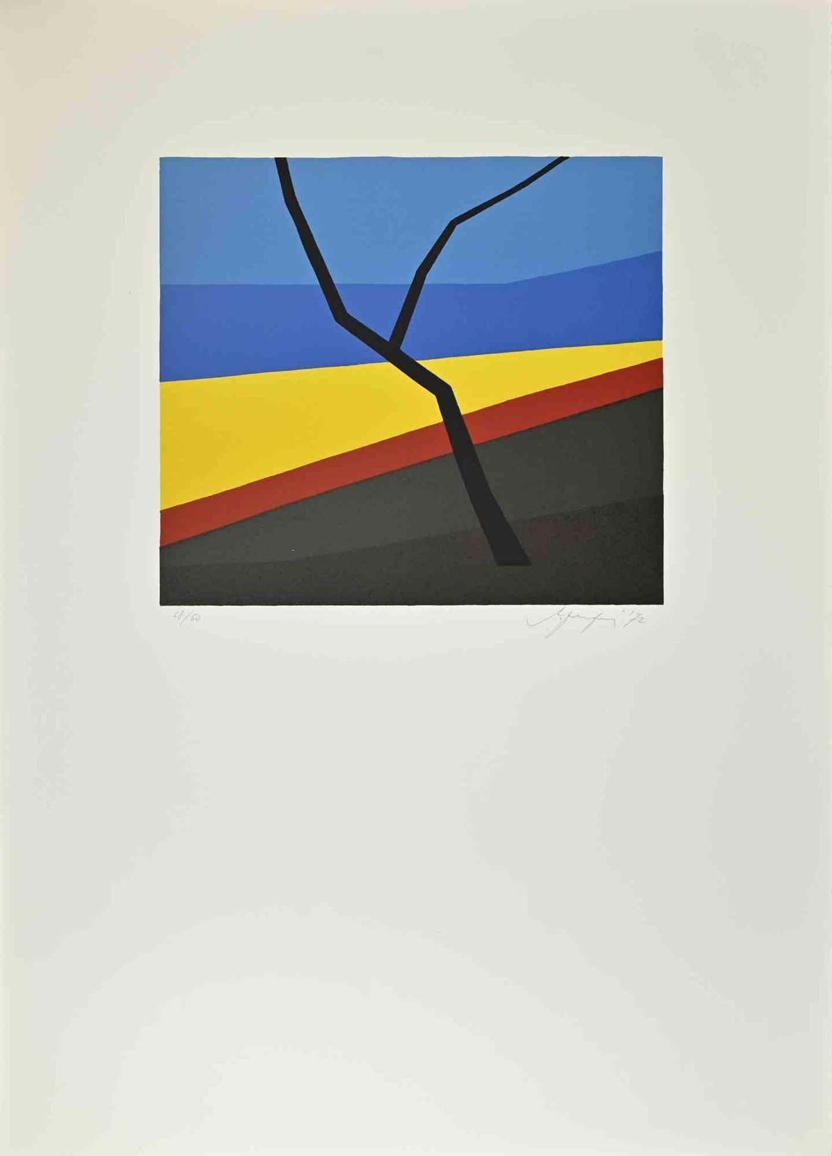 Amintore Fanfani, Abstract Composition Amintore Fanfani, Abstract Composition