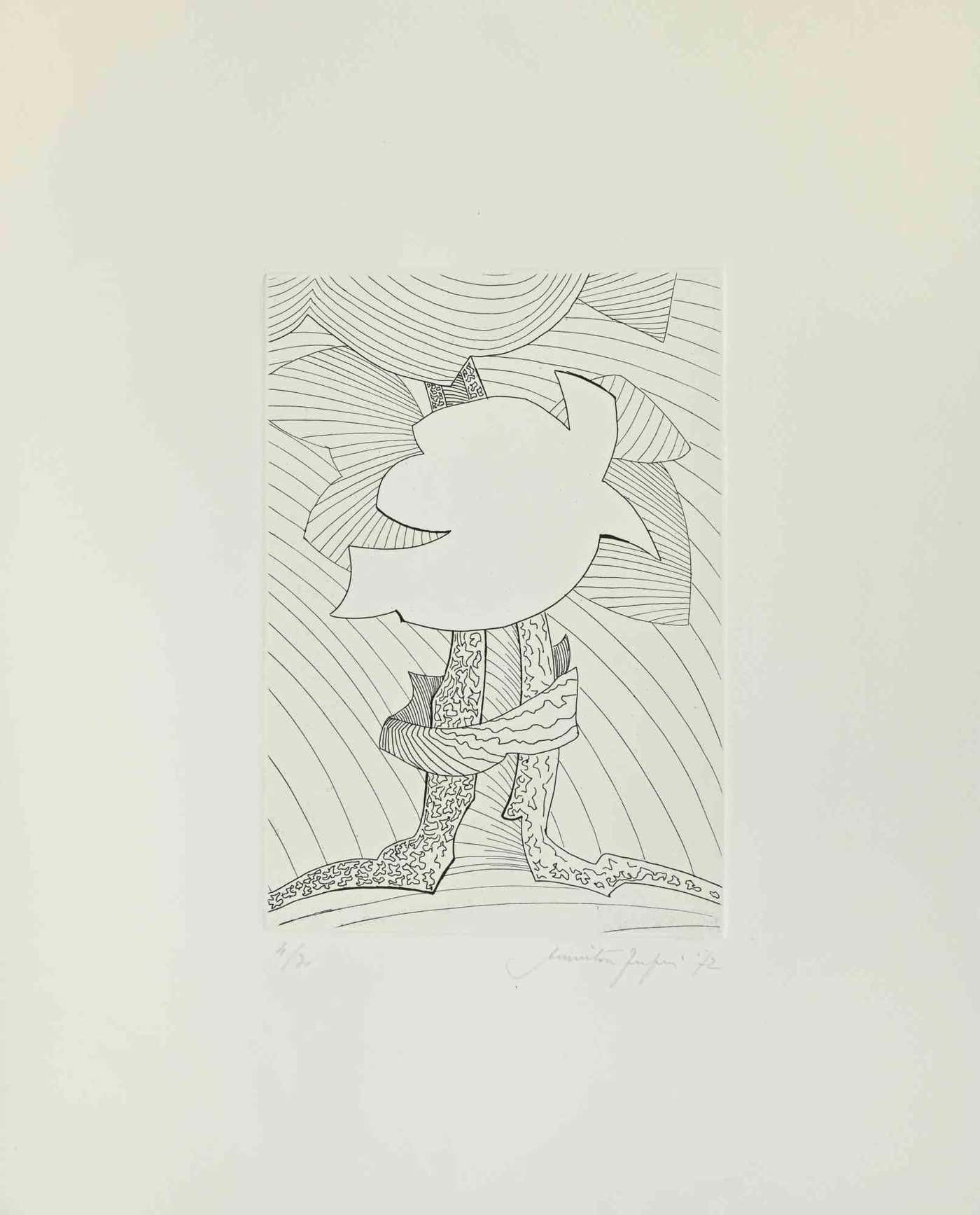 Amintore Fanfani, Abstract Composition Amintore Fanfani, Abstract Composition