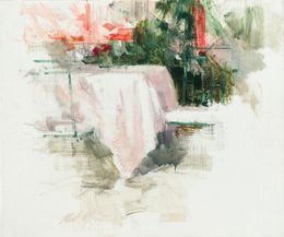 Pintura, Taula al jardí, Albert Alís