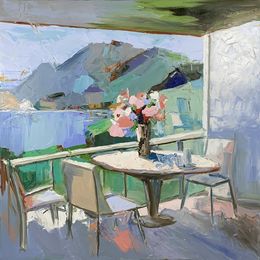 Gemälde, Summer veranda, Schagen Vita