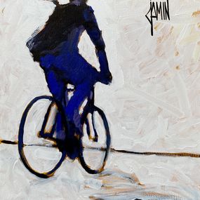 Painting, A vélo, David Jamin