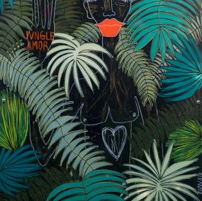 Painting, Jungle amor, Silvia Calmejane