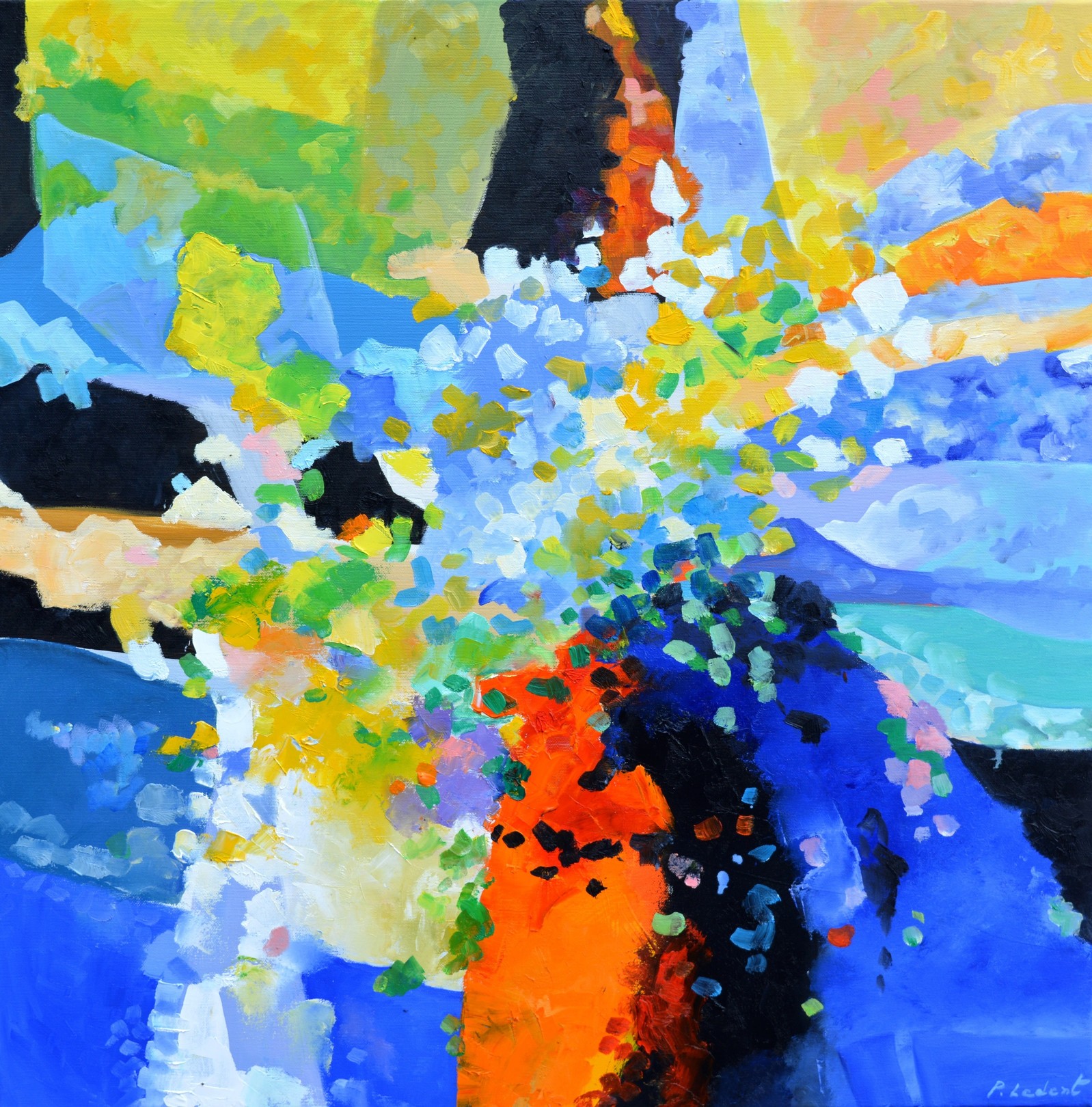 Pol Ledent, Abstract still life Pol Ledent, Abstract still life