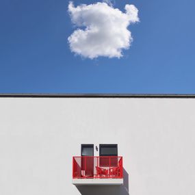 Fotografien, Red balcony, Marcus Cederberg