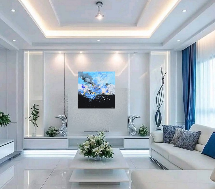 Pol Ledent, The orgasm of Aphrodite, Painting on canvas