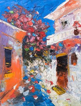 Painting, Colorful Corner, Narek Qochunc
